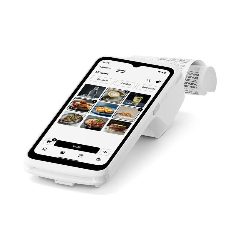 SumUp Terminal lettore di card readers USB Wi-Fi + 4G Bianco
