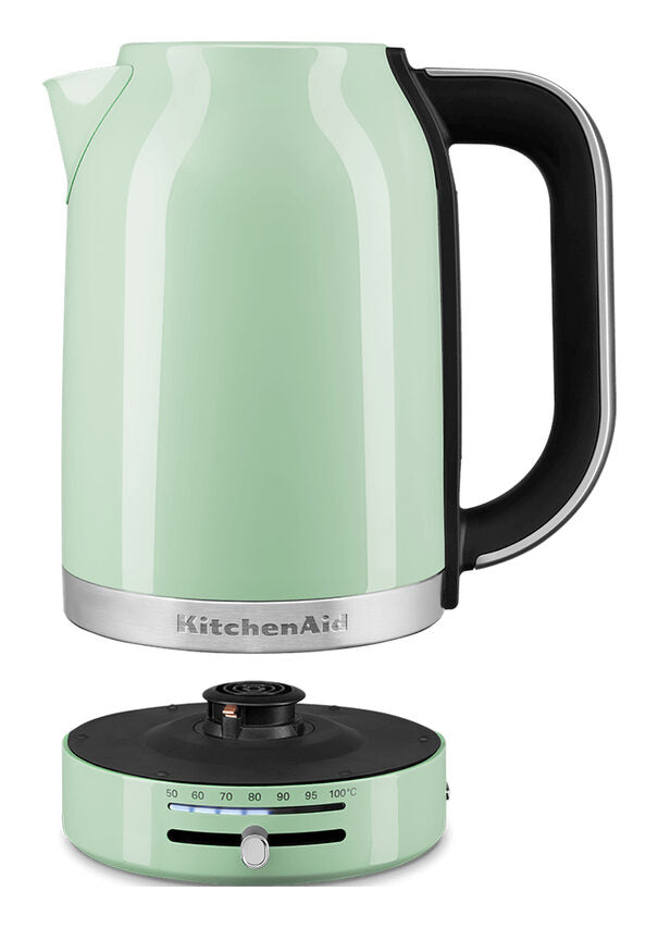 KitchenAid 5KEK1701EPT bollitore elettrico 1,7 L 2400 W Nero, Verde, Acciaio inox