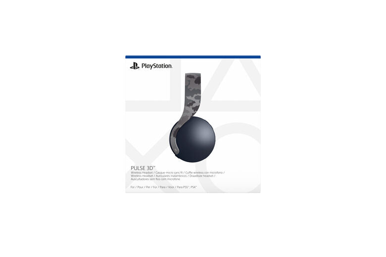 Sony PULSE 3D Auricolare Con cavo e senza cavo A Padiglione Gaming USB tipo-C Mimetico, Grigio