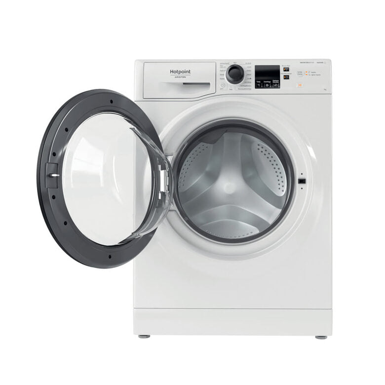 Hotpoint Ariston NF746WK IT Lavatrice A Libera Installazione 7 Kg, 1400 Giri, Steam Hygiene, Anti Allergy, Igiene Vapore, Classe A, Bianco