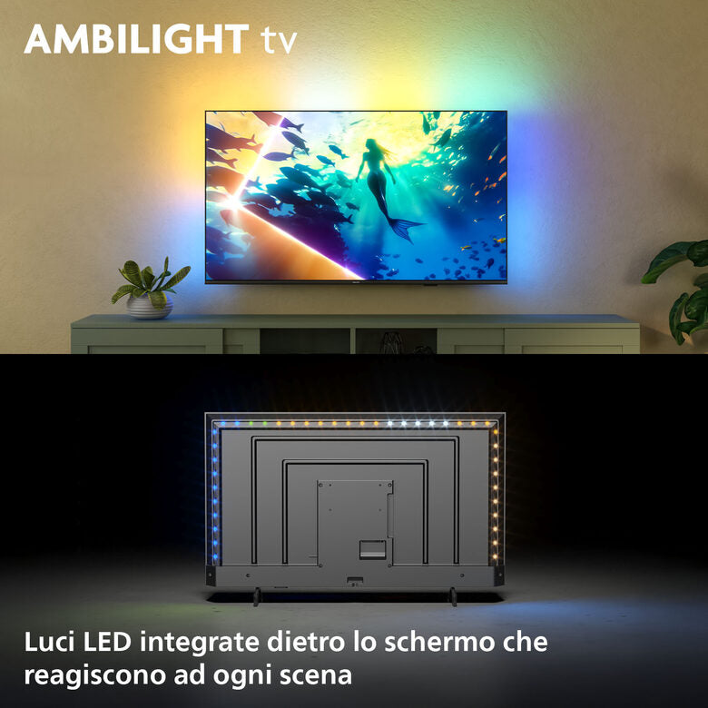 Philips Ambilight TV 65PUS8010 4K UHD LED 164cm 65" Smart TV Dolby Atmos Titan OS