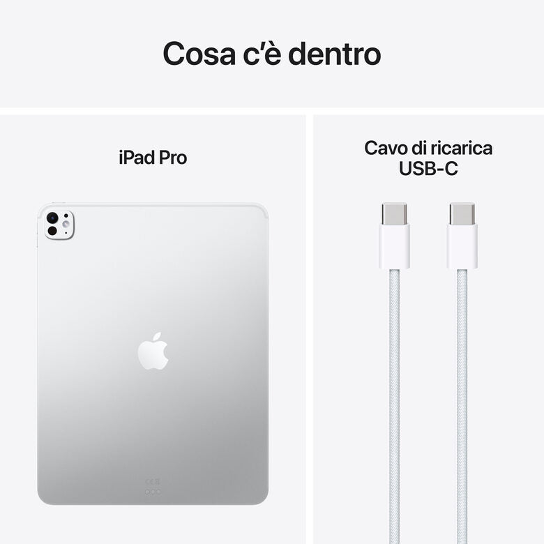 Apple iPad Pro 13" Pro Wi‑Fi 256GB display standard Argento