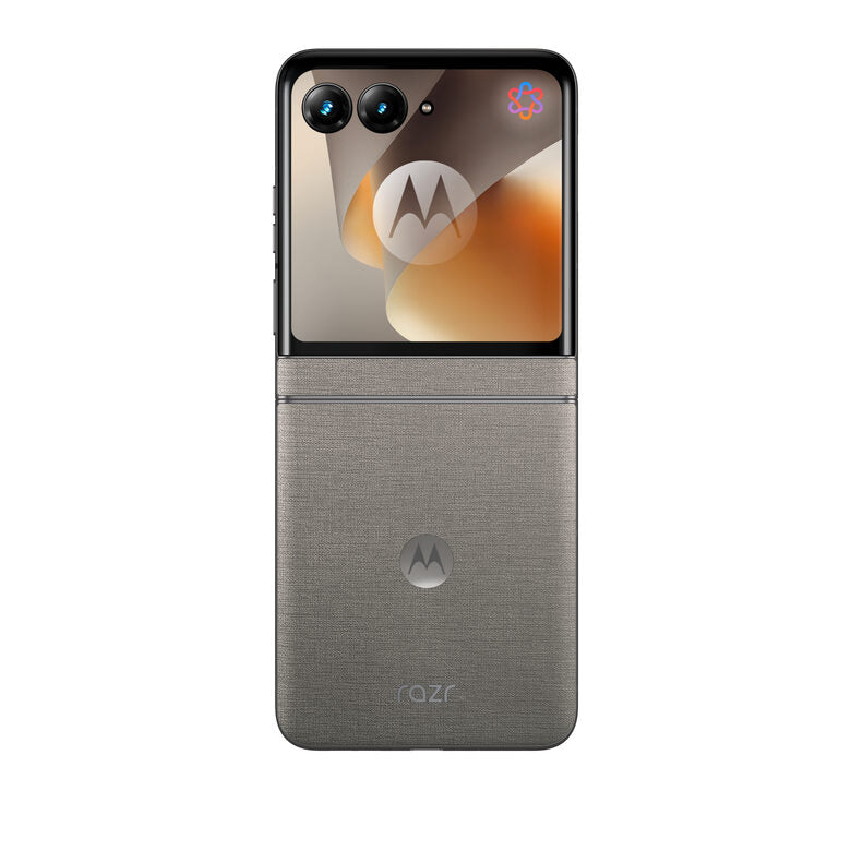 Motorola razr 70 (8/256GB, Doppia camera 50MP, Display interno FHD+ 6.9" 120Hz e esterno 3.62", MediaTek Dimensity 7450X, 4800mAh, TurboPower 30W, Android 16), PANTONE Hematite