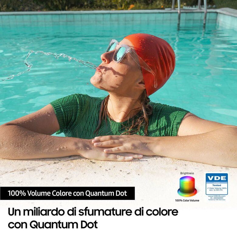 Samsung Q60D Televisione Smart TV 65 Pollici Qled 4K