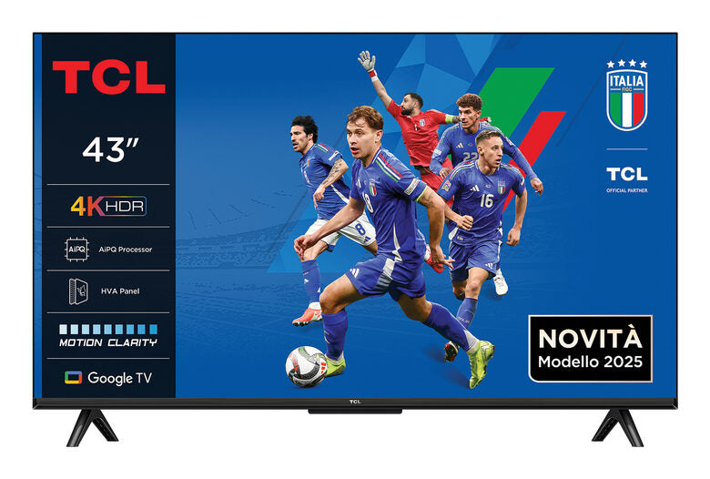 TCL Serie Smart TV 4K Ultra HD 43" 43P69K, Dolby Audio, HDR10+, Google TV