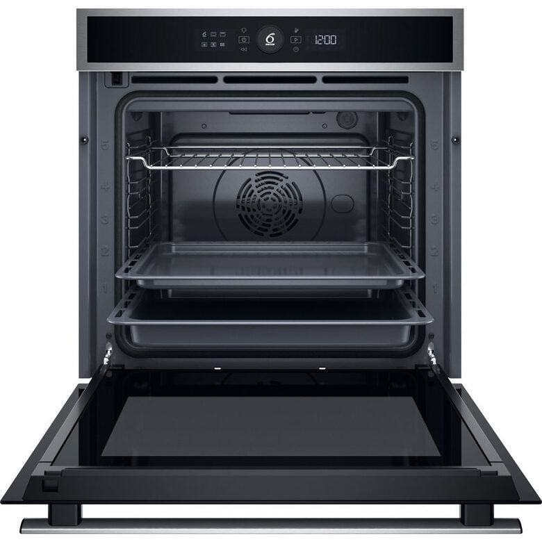 Whirlpool WOI4IS8PM0SXA Forno multifunzione Inox 17 funzioni Pizza310° Cook4 Steam+ classe A+ 73Lt, Pirolisi + Idrolisi