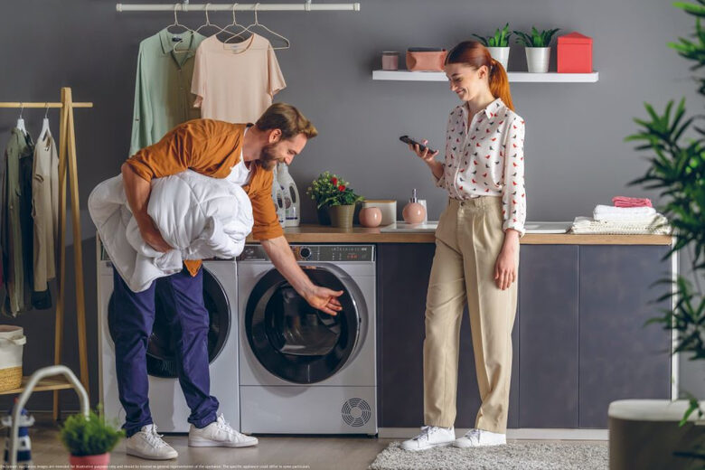 Hoover NRE H10A2TCBEX-S asciugatrice Libera installazione 10 kg A++ Bianco