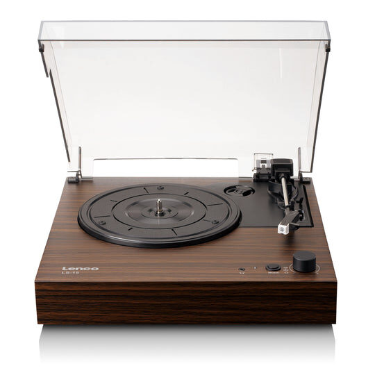 Lenco LS-15WD piatto audio Giradischi con trasmissione a cinghia Legno