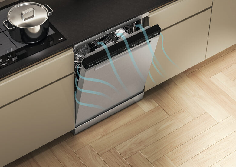 Whirlpool W7F HS51 X Lavastoviglie Libera installazione 15 coperti B