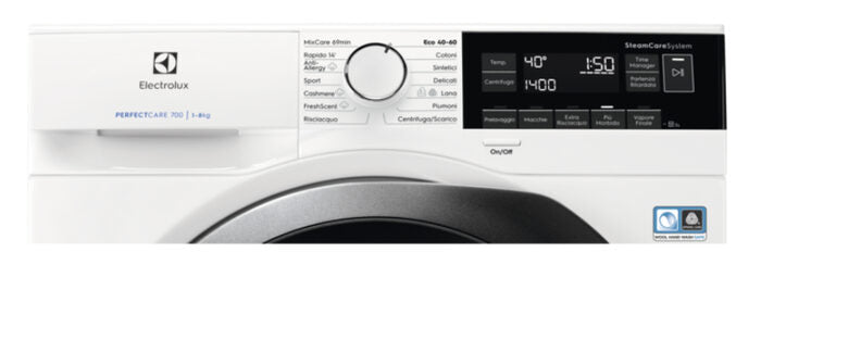 Electrolux EW7F384GREEN lavatrice Caricamento frontale 8 kg 1400 Giri/min A Bianco