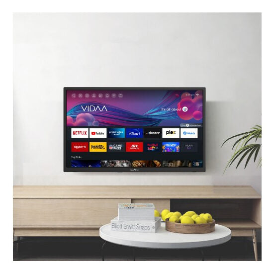 Smart Tech 24HV10T3 Televisione Smart TV 24 Pollici Led Hd Wi-fi Nero 180 cd/m²