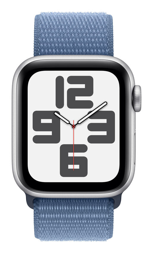 Apple Watch SE GPS Cassa 40mm in Alluminio con Cinturino Sport Loop Blu Inverno