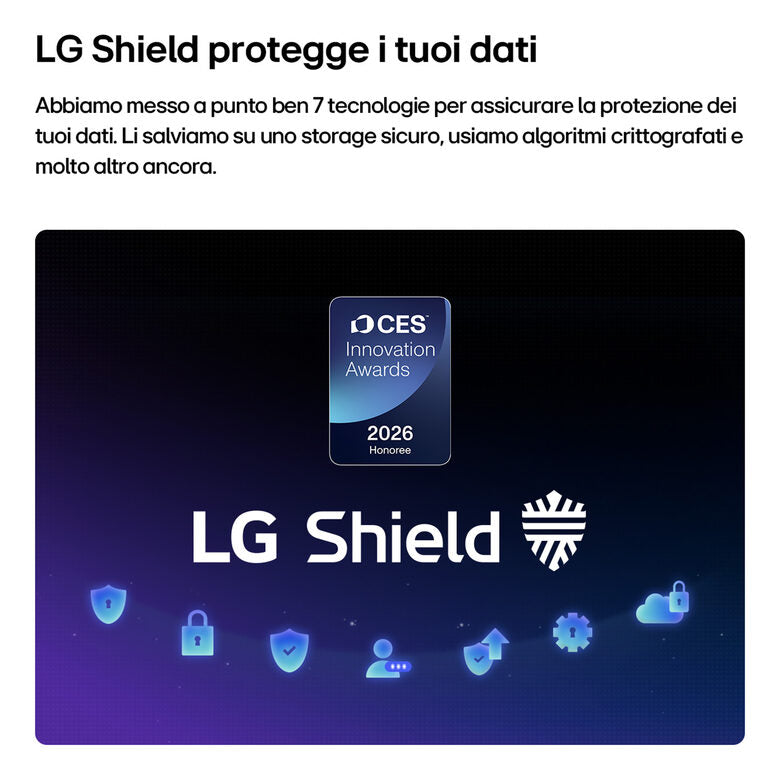 LG OLED evo AI 65'' Serie G6S OLED65G66LS, 4K, Hyper Radiant Color, Processore α11 Gen3, VRR 165Hz,G-Sync, SMART TV 2026