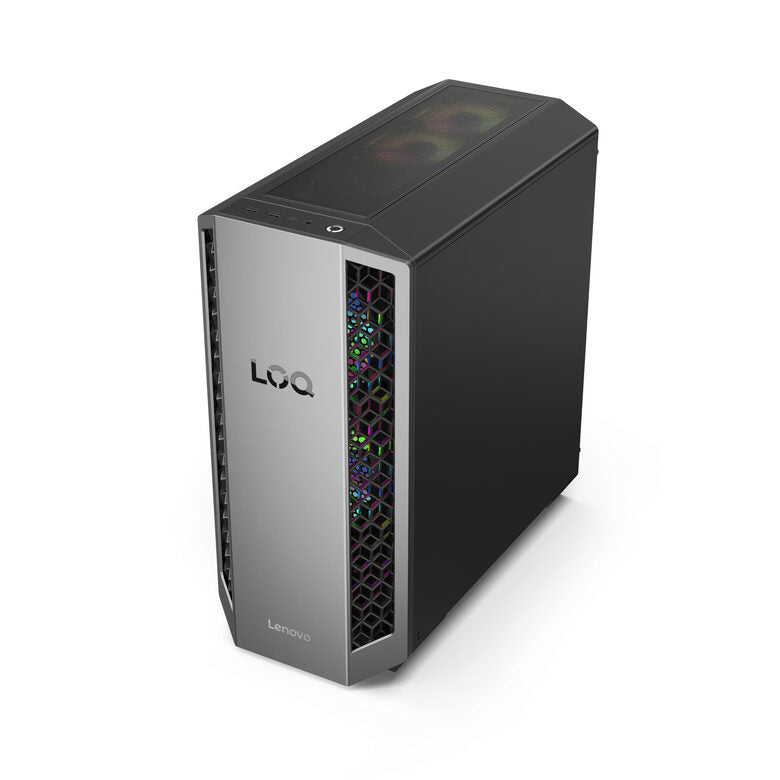 Lenovo LOQ | Desktop Gaming Tower | Processore AMD Ryzen 7 8745HX | memoria RAM 16GB | Memoria SSD 512GB | Scheda Grafica NVIDIA RTX 5050 8GB | Sistema Operativo WINDOWS 11 HOME | 26L_LUNA_GREY