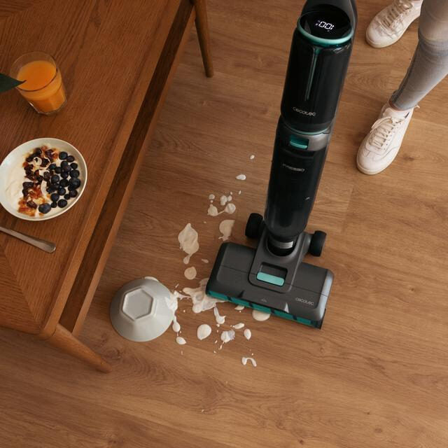 Cecotec FreeGo Wash&Vacuum Spray 5852 Lavasciuga Per Pavimenti Elettrico Senza Filo