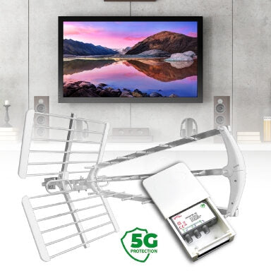 Gbs Elettronica Miscelatore Mix/Demix 5G da Palo Satellite e Tv