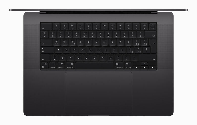 Apple MacBook Pro 16'' M3 Pro chip con 12‑core CPU e 18‑core GPU, 18GB, 512GB SSD - Nero Siderale