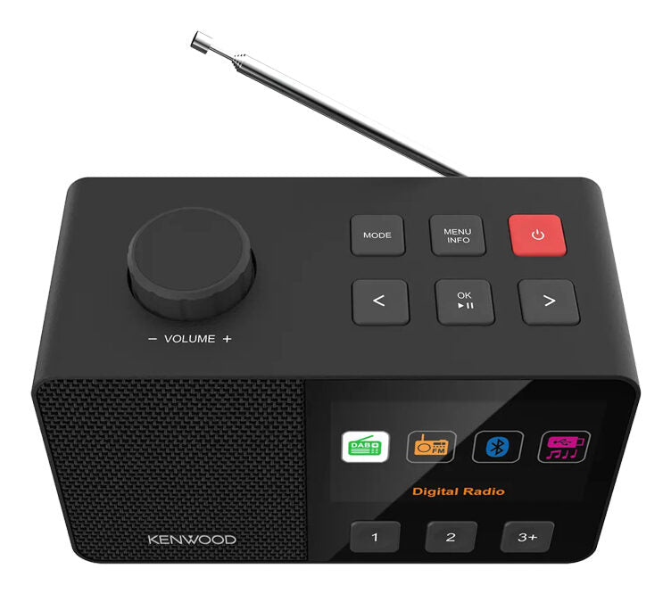 Kenwood CR-M70DAB-B Portatile Digitale Nero