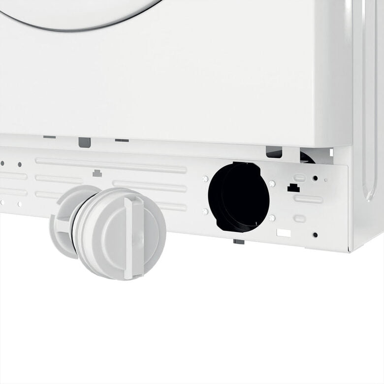 Indesit MTWC 71296 W IT Lavatrice A Libera Installazione 7 Kg, 1200 Giri, Motore Inverter, Blocco Tasti, Partenza Ritardata, Classe A, Bianco
