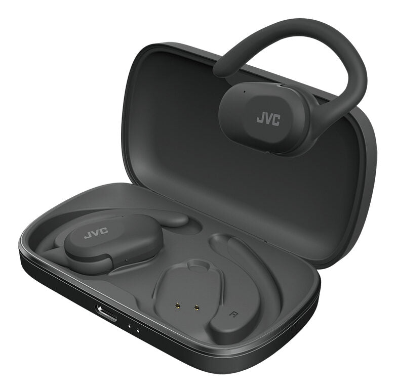 JVC HA-NP40T Auricolare True Wireless Stereo (TWS) A clip Musica e Chiamate Bluetooth Nero