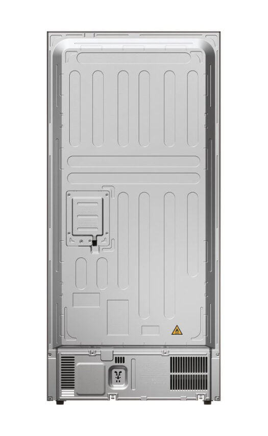 Haier HCR3818ENMM Cube 83 Serie 3 Frigorifero Side By Side Libera Installazione 467 L E Platino Stainless steel