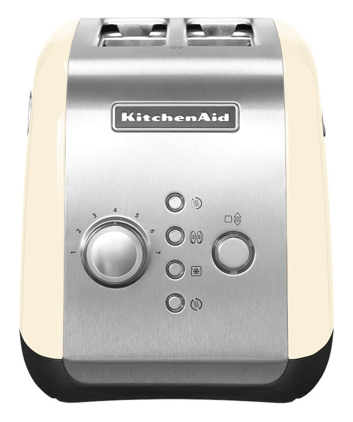 KitchenAid 5KMT221EAC 7 2 fetta/e 1100 W Nero, Crema, Acciaio inox