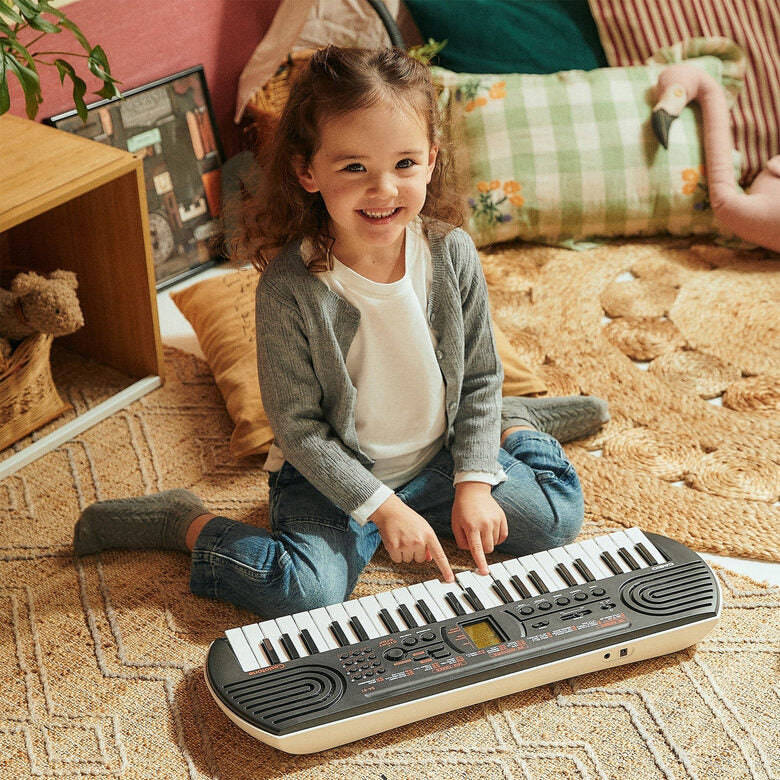 Casiotone SA-81 Tastiera Musicale con 44 tasti Nera