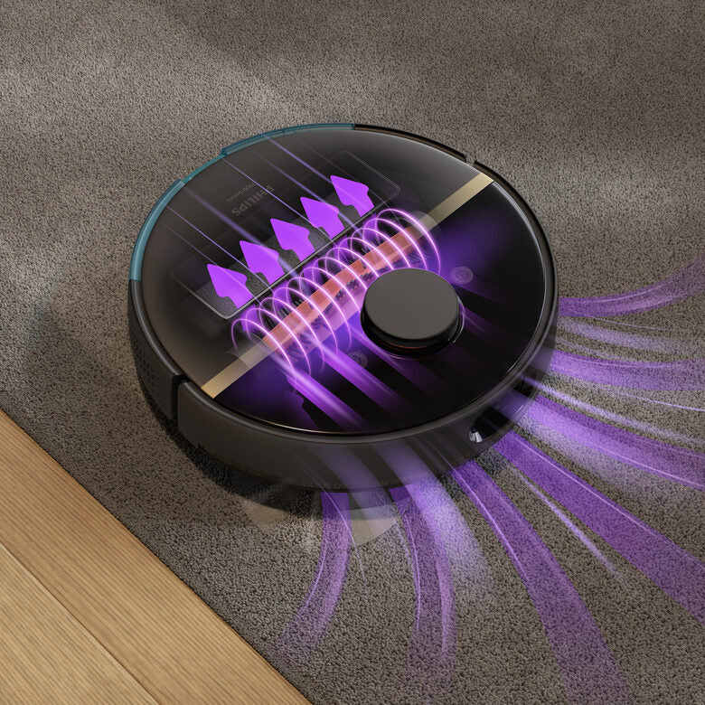Philips HomeRun Aqua XU7000/01 7000 series Aspirapolvere Robot e lavapavimenti