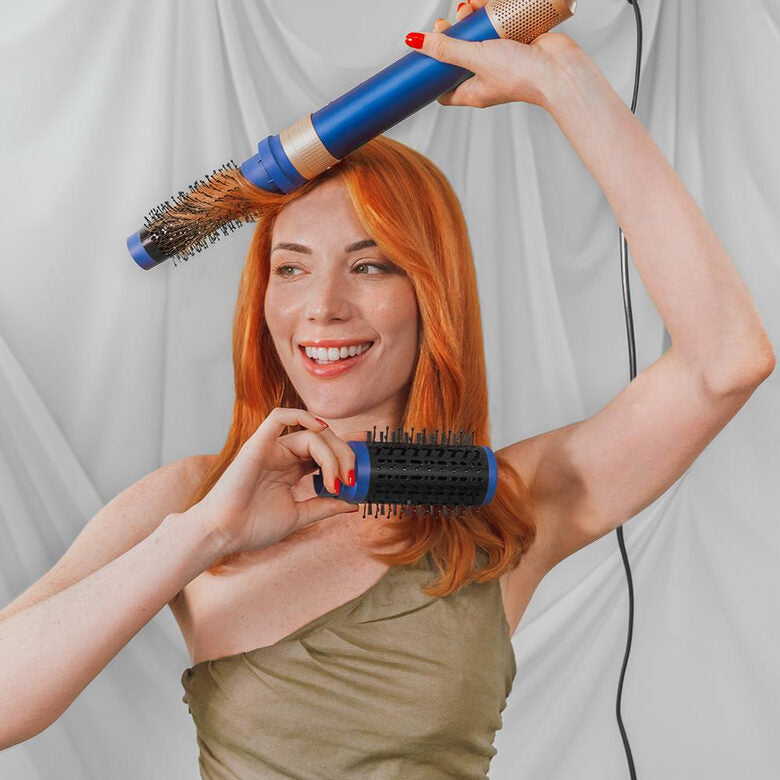Cecotec Bamba CeramicCare 14in1 Asciugacapelli AirGlam Blue Multistyler Caldo Blu 1400 W