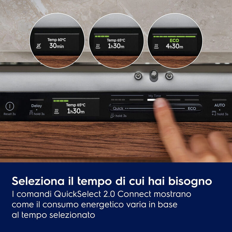 Electrolux Lavastoviglie Incasso 60 Cm - Int. Totale 14 Coperti Classe A-10% 38 Dba MADE IN ITALY E82LX220S
