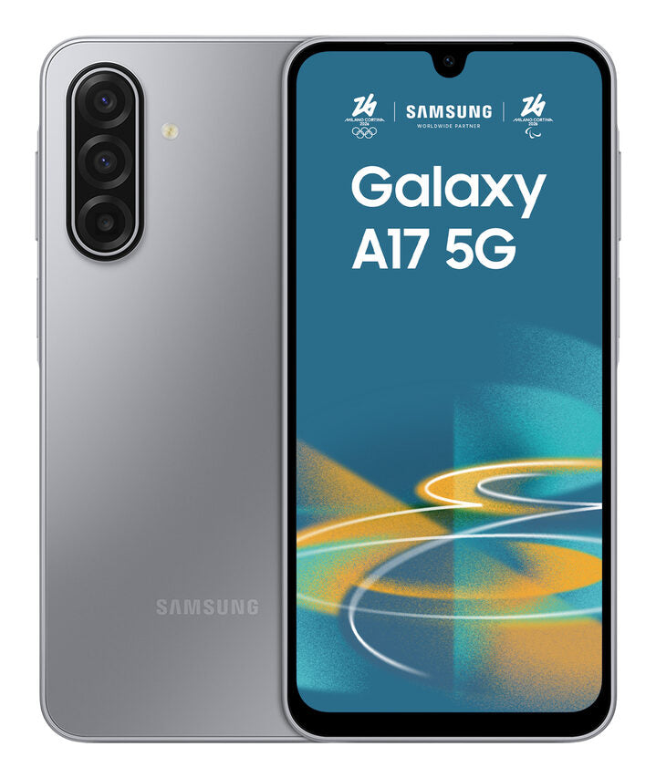 Samsung Galaxy A17 5G 17 cm (6.7") Dual SIM ibrida Android 15 USB tipo-C 4 GB 128 GB 5000 mAh Grigio