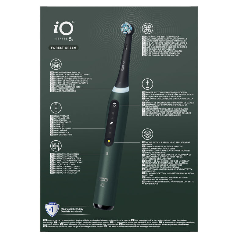 Oral-B 80837832 spazzolino elettrico Adulto Nero, Verde