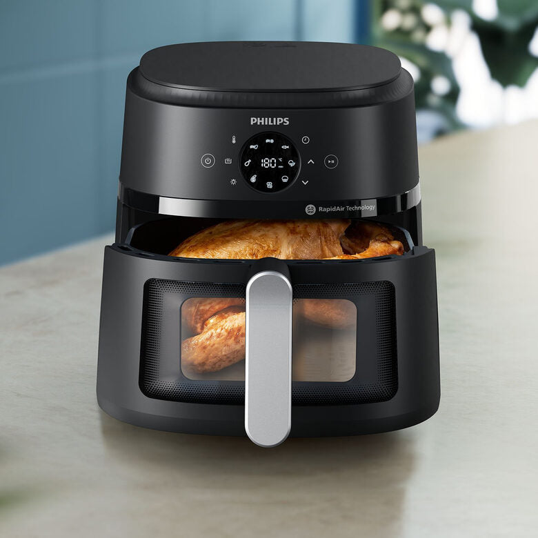 Philips 2000 series NA231/00 Airfryer 6.2 L, Friggitrice 13 in 1, App ricettario