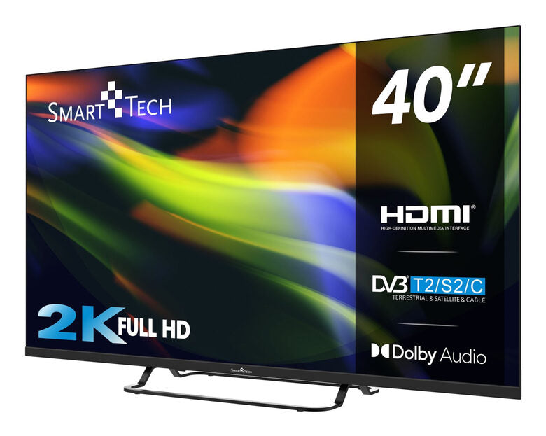 Smart-Tech 40FN01V3 TV 101,6 cm (40") Full HD Grigio 250 cd/m²