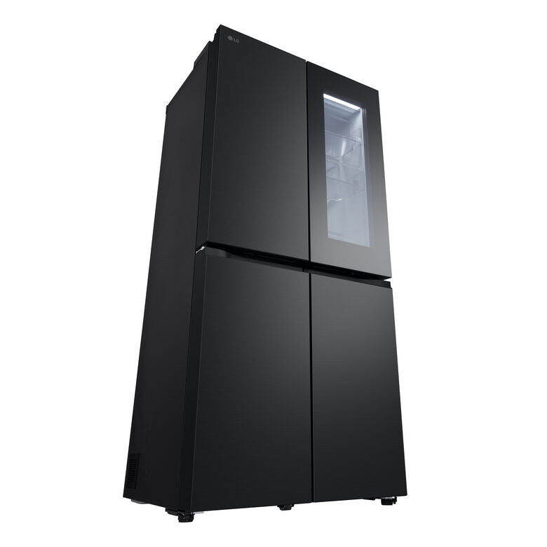 LG InstaView GMV860EPDE Frigorifero Multidoor Slim, Classe E, 530L, Wi-Fi, Linear Cooling, Essence Matte Black