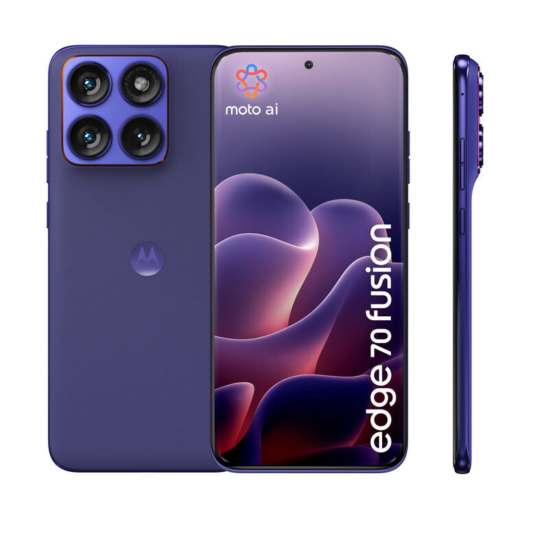 Motorola edge 70 fusion 17,2 cm (6.78") Doppia SIM Android 16.0 5G USB tipo-C 8 GB 256 GB 5200 mAh Viola
