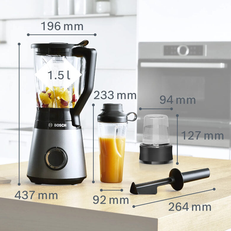 Bosch Serie 4 MMB6177S Frullatore VitaPower Serie | 4 1200 W Argento