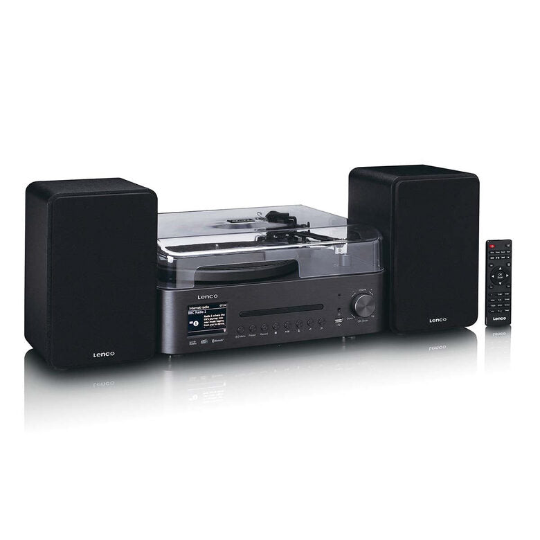 Lenco MC-760BK set audio da casa 60 W Nero