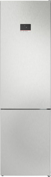 Bosch KGN397LDF Serie 4 Frigorifero Combinato A Libera Installazione, No Frost, Sistema Multi-Airflow, Classe D, Acciaio Inox