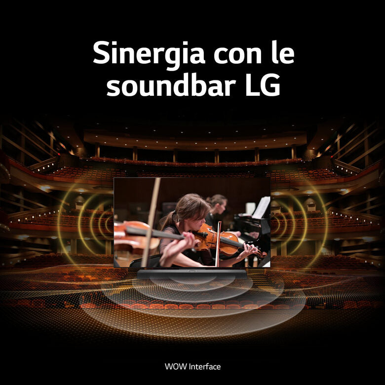 LG QNED 43'' Serie QNED75 43QNED756RA, TV 4K, 3 HDMI, SMART TV