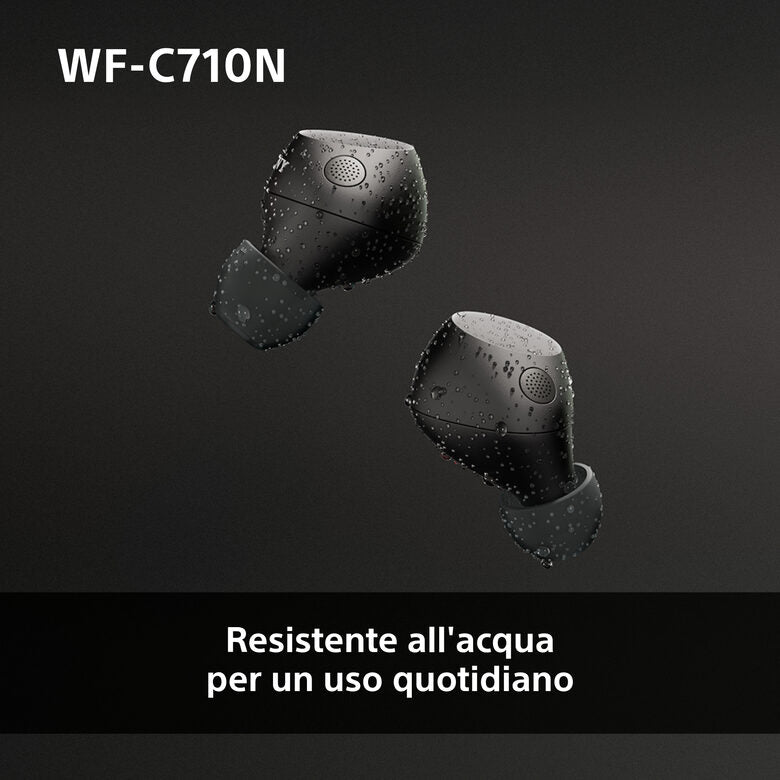 Sony WFC710NB.CE7 cuffia e auricolare True Wireless Stereo (TWS) In-ear Musica e Chiamate USB tipo-C Bluetooth Nero