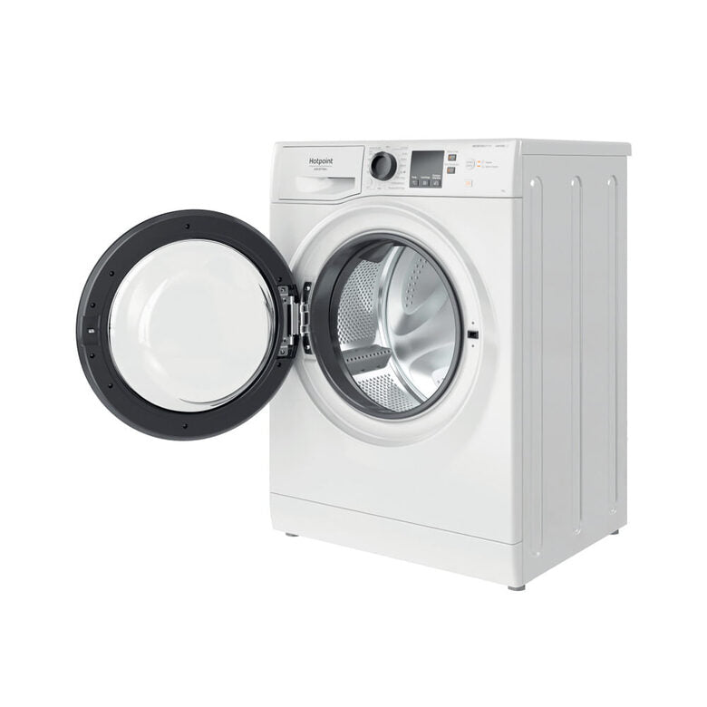 Hotpoint Ariston NF746WK IT Lavatrice A Libera Installazione 7 Kg, 1400 Giri, Steam Hygiene, Anti Allergy, Igiene Vapore, Classe A, Bianco