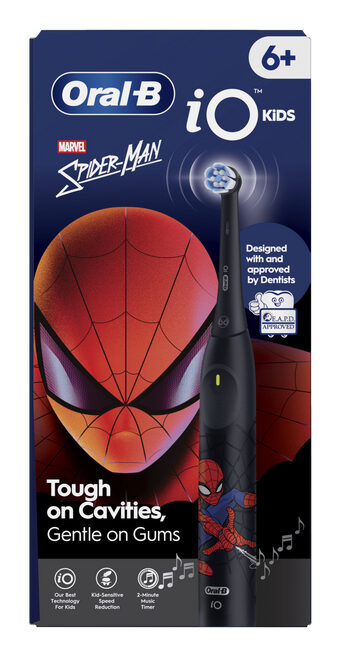 Oral-B iO Kids Marvel Spiderman Bambino Spazzolino rotante Blu