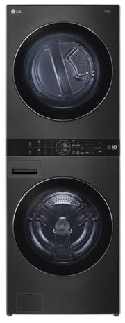LG WT1716BBF lavasciuga Libera installazione Caricamento frontale Nero