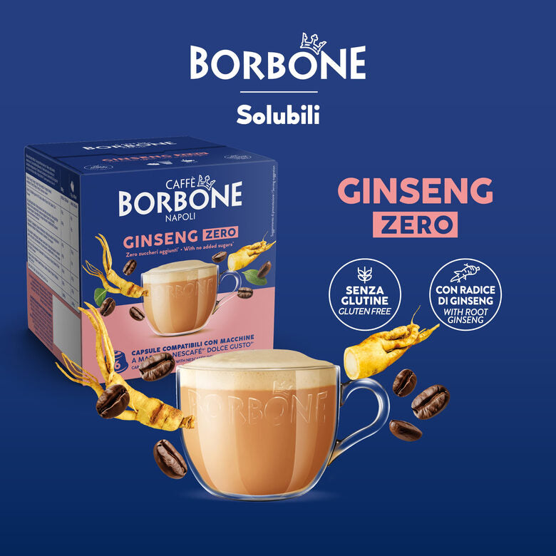 Borbone Dolce Re Ginseng Zero 16cp