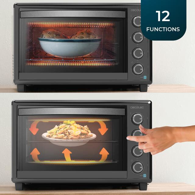 Cecotec Bake&Toast 4600 Black Gyro 46 L 2000 W Nero Grill