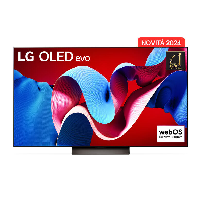 LG Oled77C44LA Televisione Smart TV 77" Pollici Oled Evo 4K Serie C4 Dolby Vision
