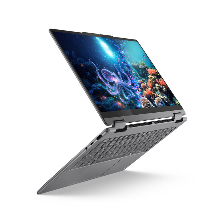 Lenovo Yoga 7 2-in-1 14ILL10 Copilot+ PC Intel Core Ultra 5 226V Ibrido (2 in 1) 35,6 cm (14") Touch screen WUXGA 16 GB 512 GB SSD Wi-Fi 7 (802.11be) Windows 11 Home Italiano Grigio
