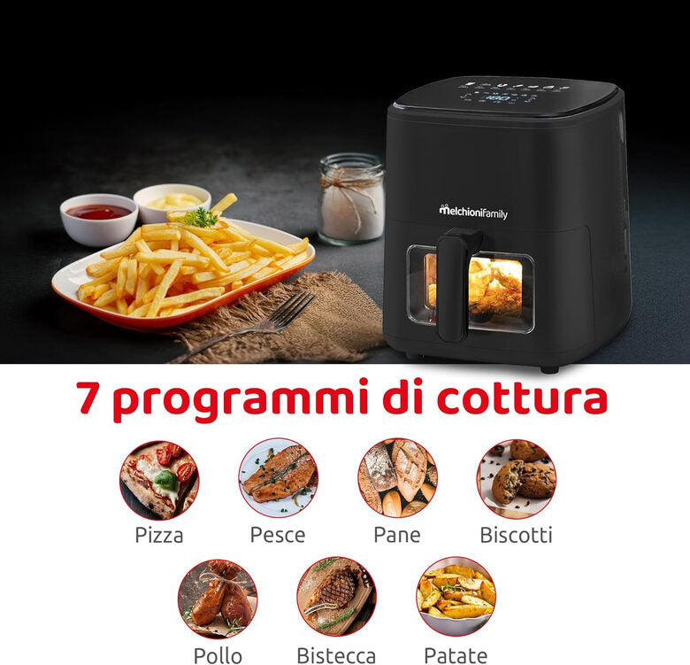 Melchioni Family Marianna New Friggitrice ad Aria 5 litri