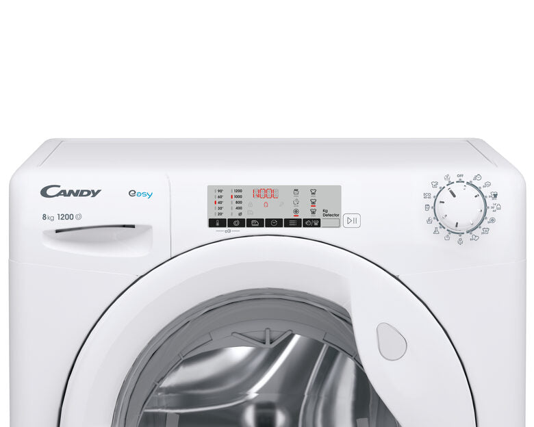 Candy EY284DWM5/1-S lavatrice Caricamento frontale 8 kg 1200 Giri/min Bianco